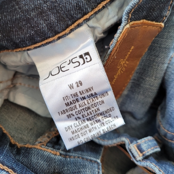 Joes Jeans | Vintage Reserve 1971 "The Skinny" In Gerri Wash Distressed Jeans - Picture 6 of 7